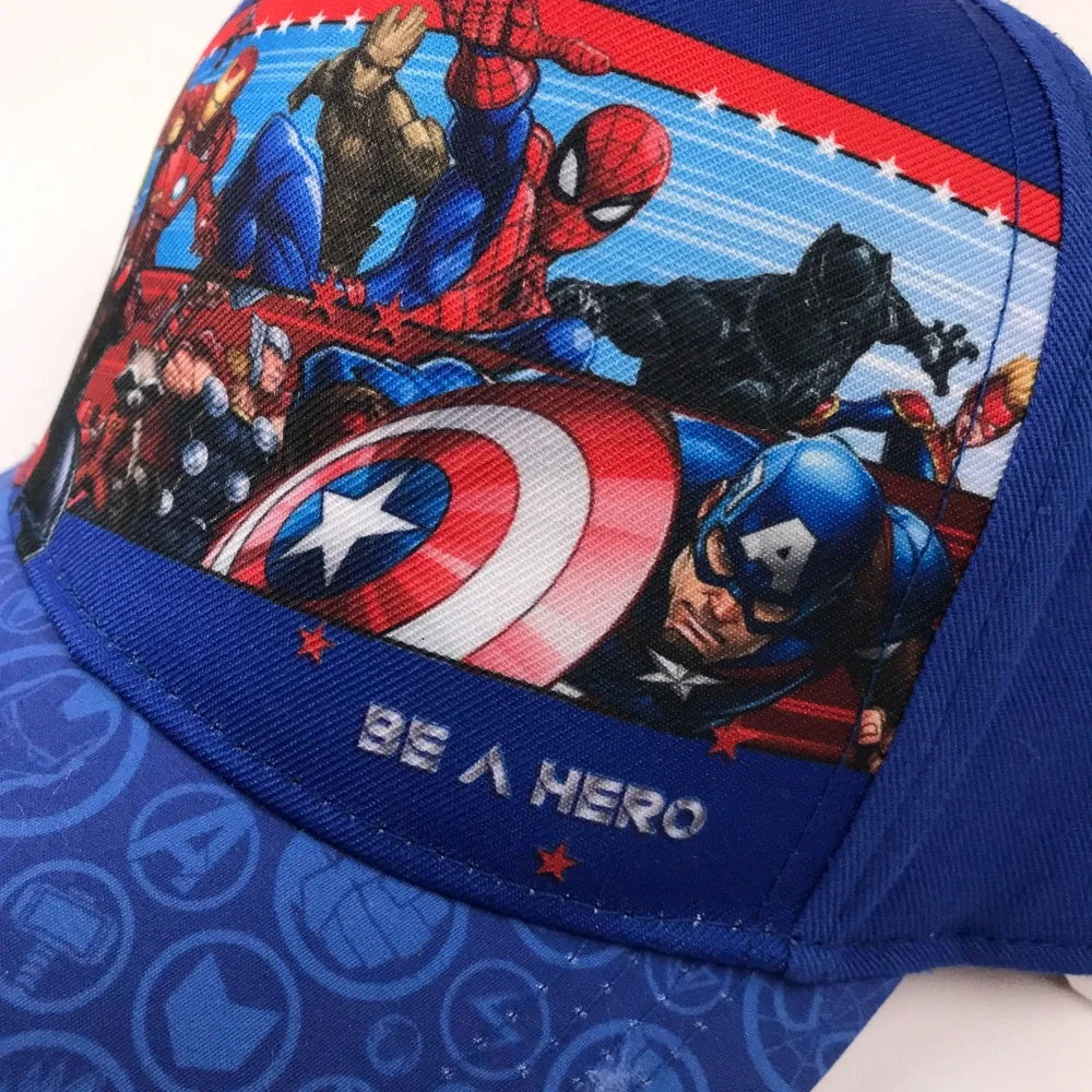Marvel universe character hat Be A Hero Kids 8+